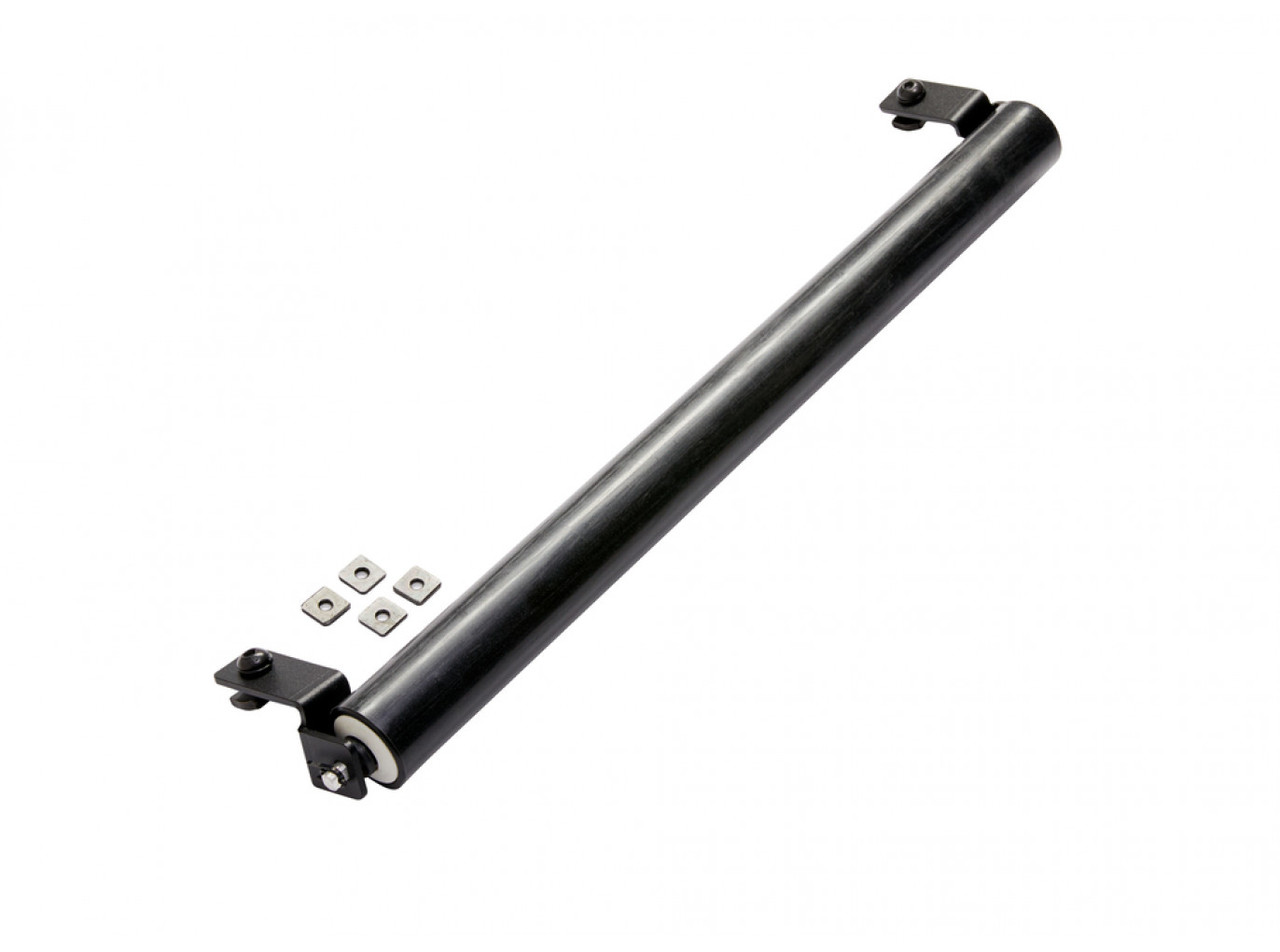 What is the roller made of? Would it work for rolling a kayak up onto a rack on HD bars without damaging kayak?